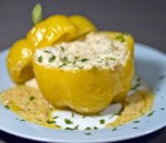 Peperone ripieno di quinoa